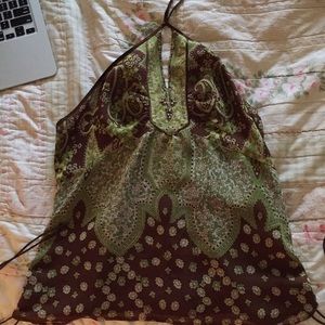 Halter top size m banana republic